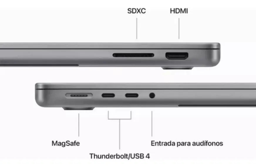 MacBook Pro M3 Max 16" Cinza-espacial 1TB
