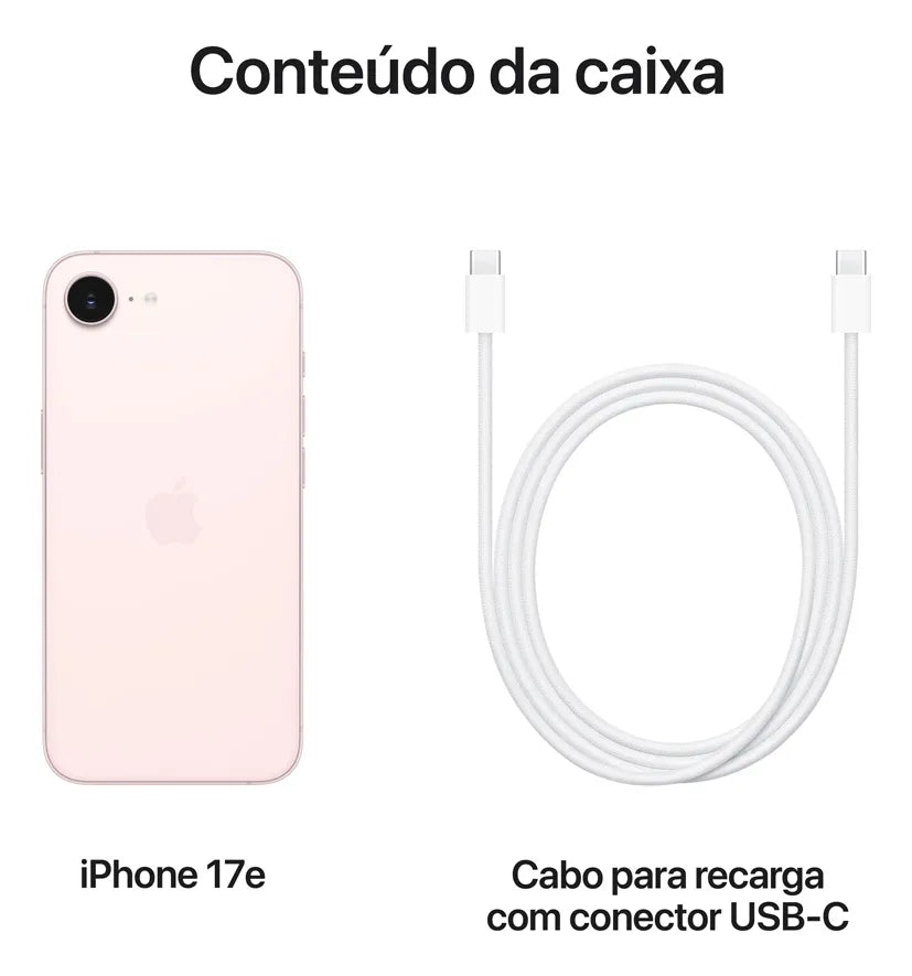 iPhone 17e Rosa-suave 256GB