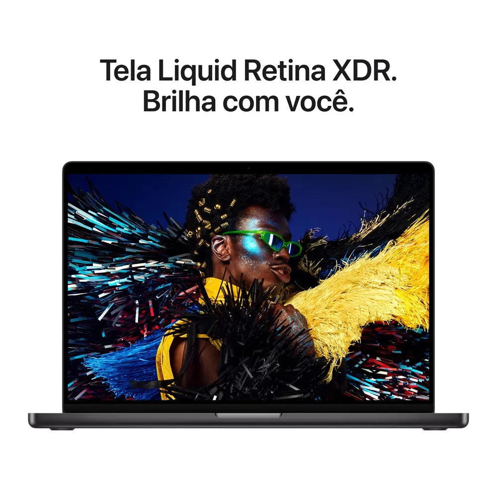 MacBook Pro M5 Max 14" Preto-espacial 2TB