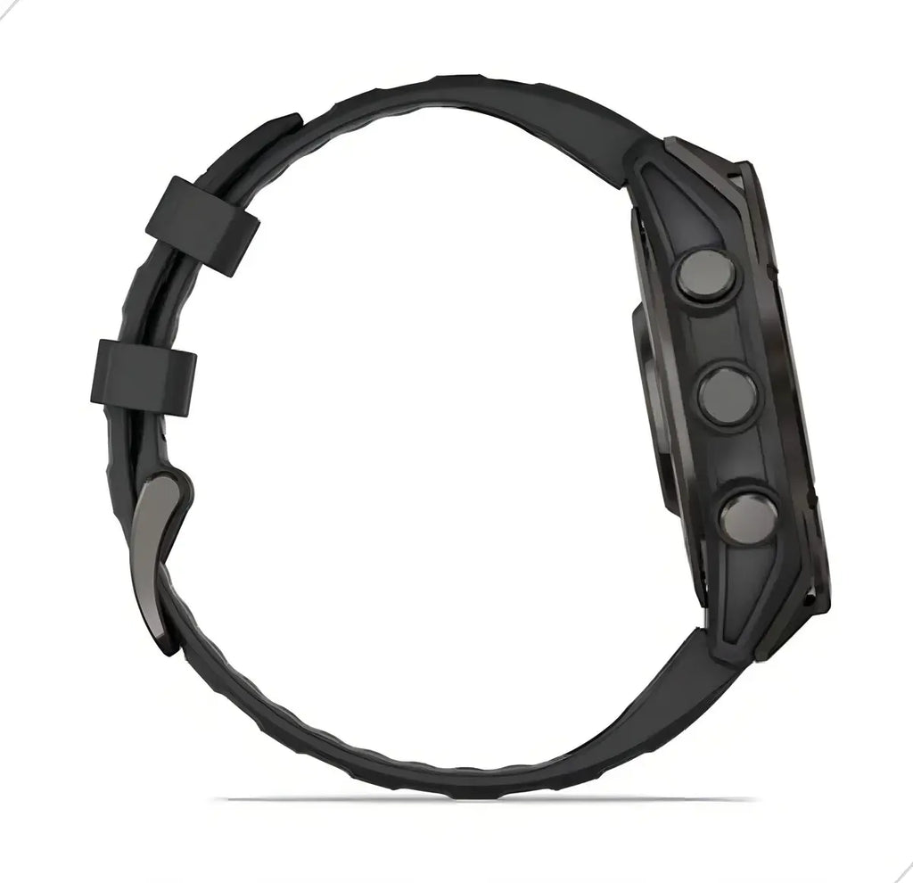 Relógio Smartwatch Garmin Fenix 8 Sapphire 51mm - Carvão Gray/Black