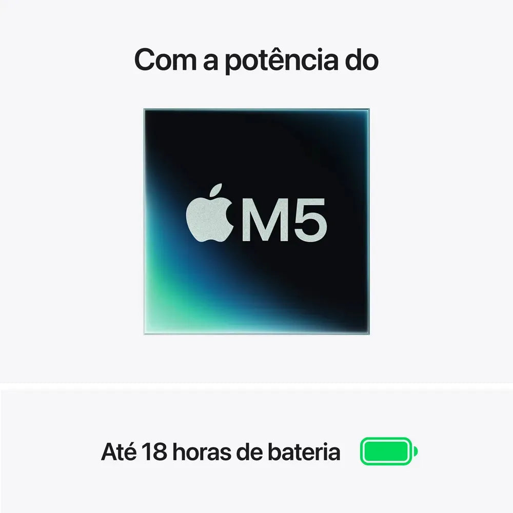 MacBook Air M5 13.6" Meia-noite 16GB 512GB