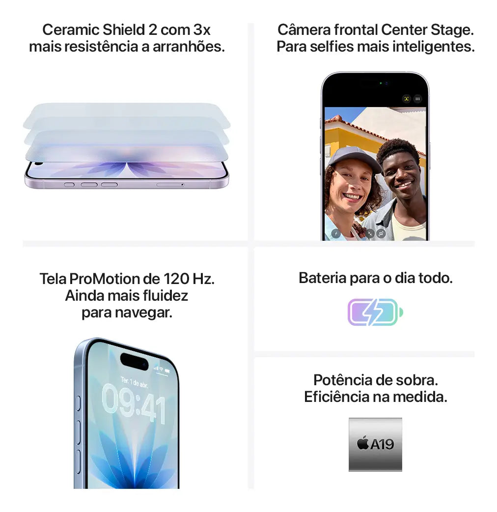 iPhone 17 Preto 512GB