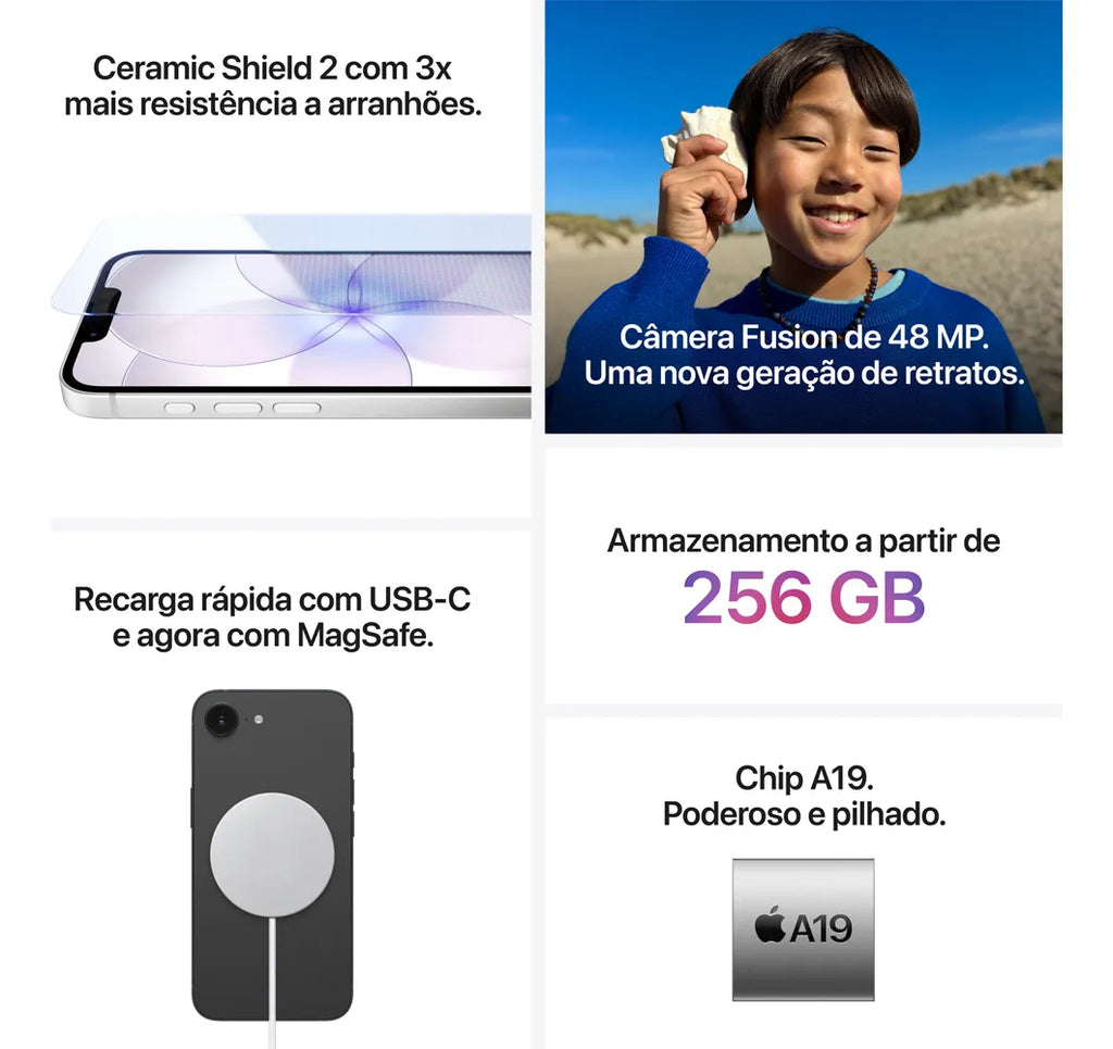 iPhone 17e Rosa-suave 256GB