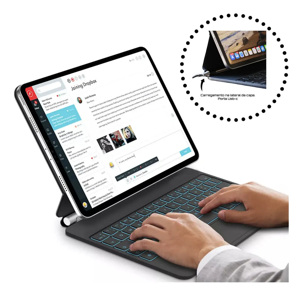 Magic Keyboard para iPad Pro de 13 polegadas (M4)