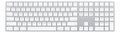 Magic Keyboard Apple com teclado numérico Branco