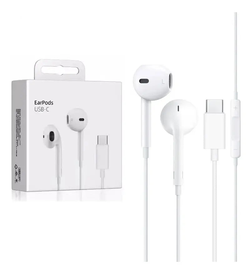 Fone de Ouvido Apple EarPods MTJY3AM/A USB-C