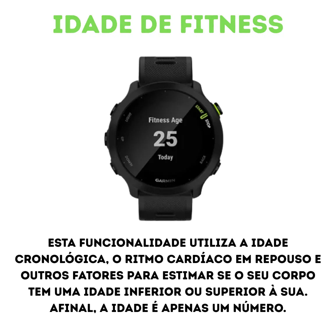 Relógio Garmin Forerunner 55