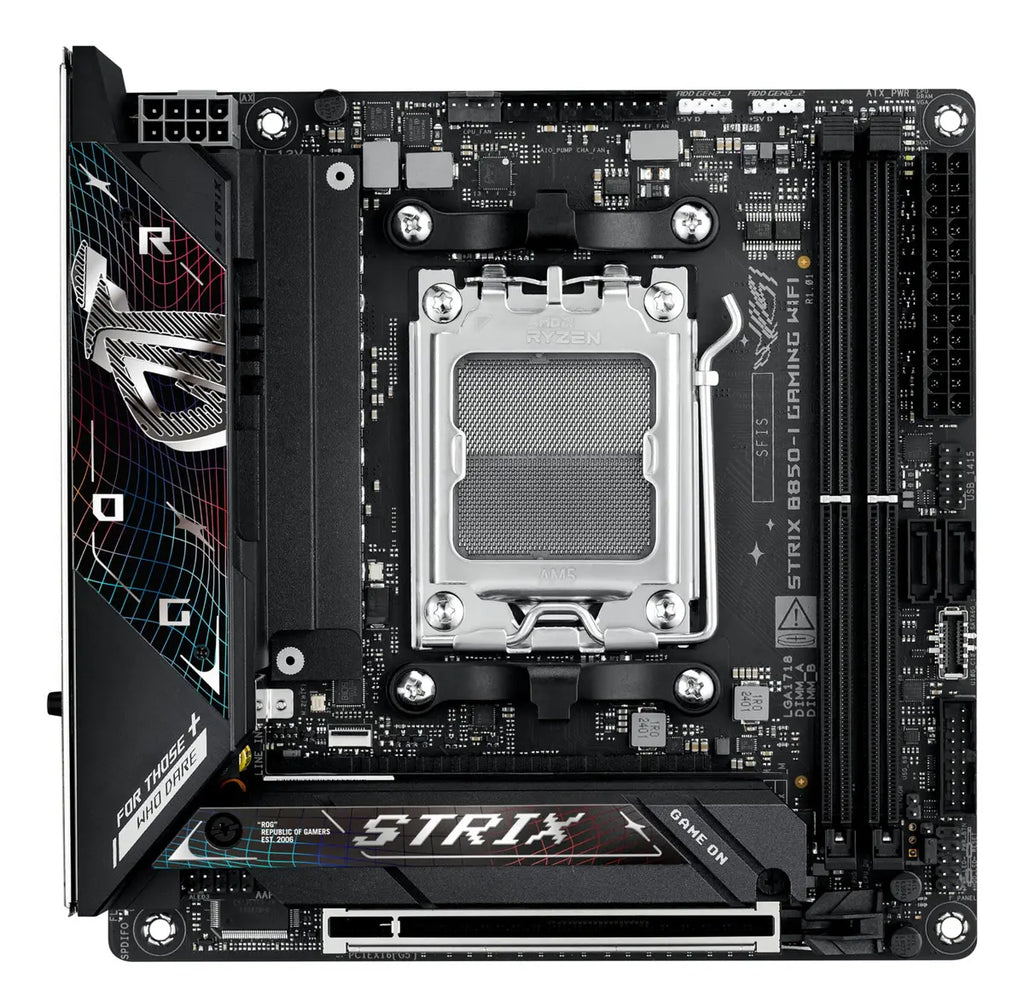 Placa Mãe Asus Rog Strix B850-I Gaming Wi-Fi AMD Soquete AM5