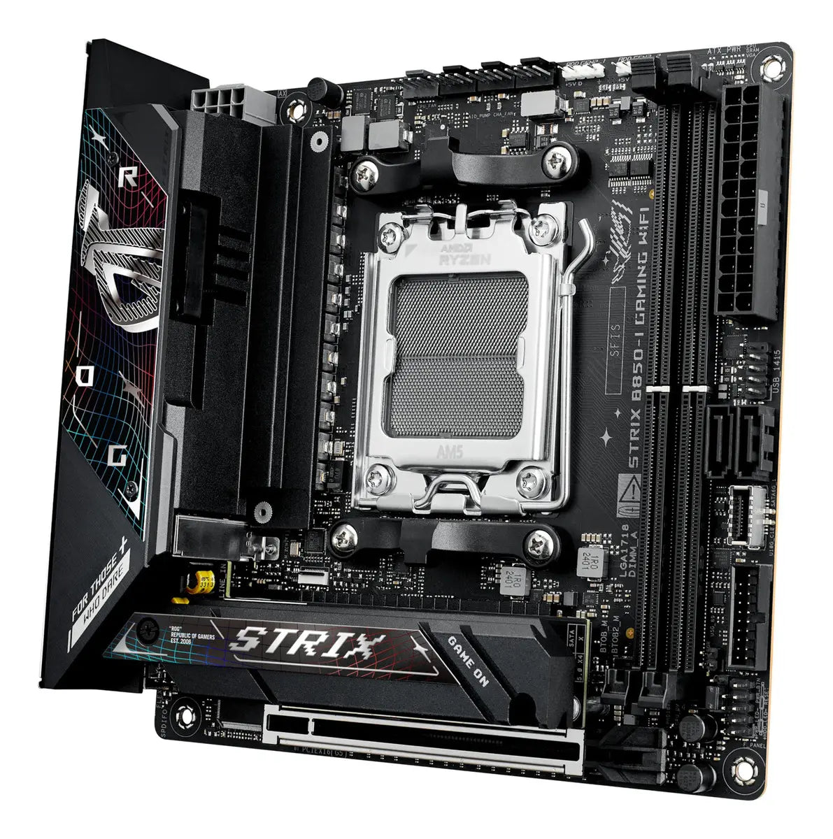 Placa Mãe Asus Rog Strix B850-I Gaming Wi-Fi AMD Soquete AM5