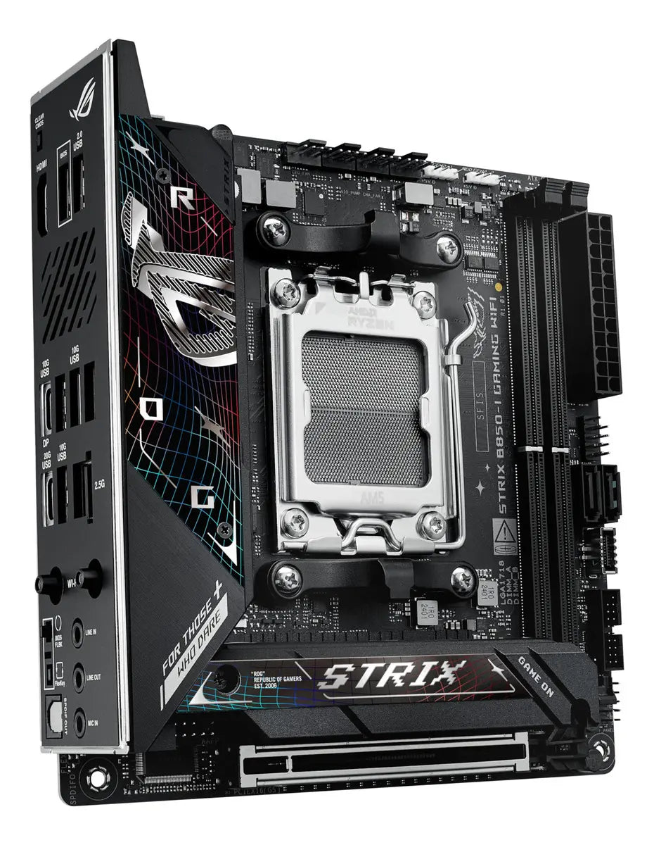 Placa Mãe Asus Rog Strix B850-I Gaming Wi-Fi AMD Soquete AM5
